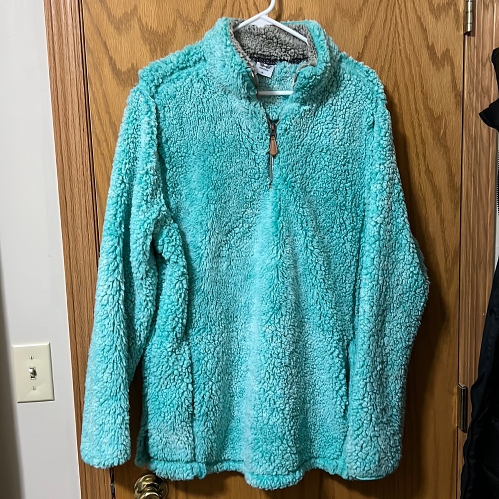 Teddy quarter zip, bought at a boutique in Gatlinburg Tennessee